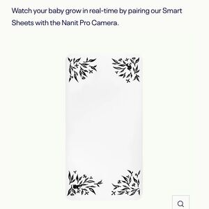 Nanit smart sheets (BNIB)